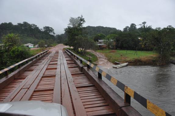 Diversas pontes na viagem entre Macapá e Oiapoque - AP
